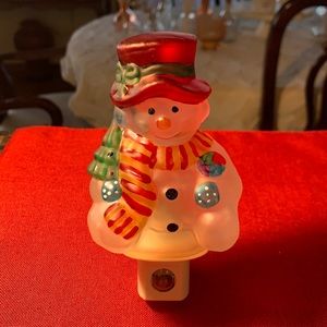 Snowman nightlight